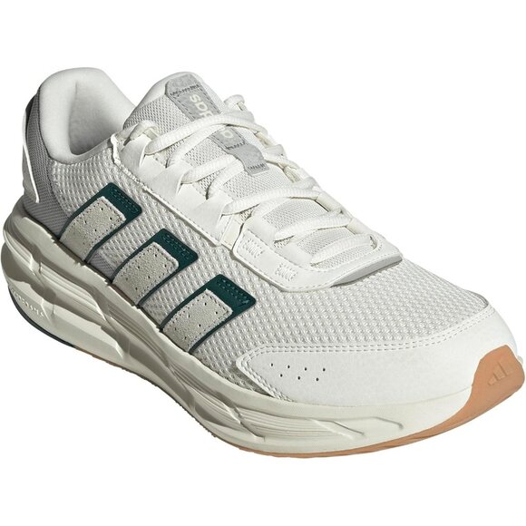 ⚡Adidas Men's Off White/Collegiate Green/Grey Imported Rubber Fashion Sneaker - Picture 2 of 8